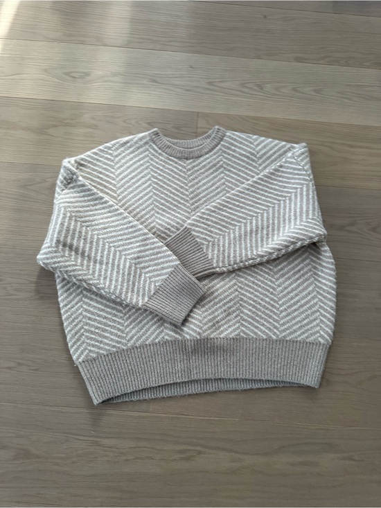 OAK + FORT Sweaters - Oversized Oak + Fort Crew Neck Knit Sweater